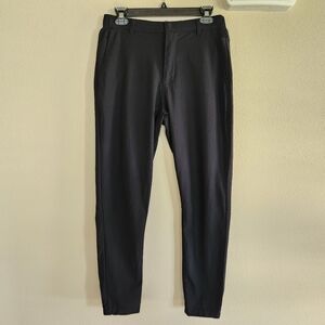 Cuts Black Mens Slim Fit Jogger Pants Size Medium